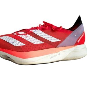 adidas Adizero Adios Pro 3 Solar Red GX9777 Running Shoes Men's 12.5
